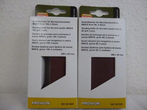 Proxxon set nastro abrasivo - nastro,