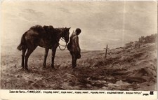 Old postcard AK Salon de