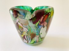 🟠 vaso in Vetro di Murano “Tutti Frutti” Dino Martens Aureliano Toso 1950