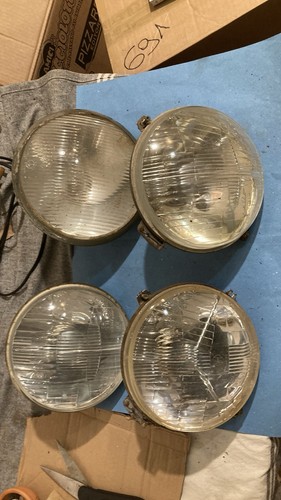 Lotto fari vintage carello - fari,