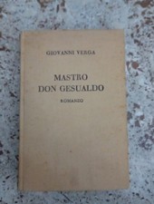 VERGA Giovanni - Mastro Don Gesualdo - Ghilda del libro Lugano 1945