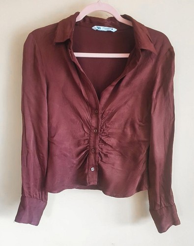 Camicia zara raso - camicia,