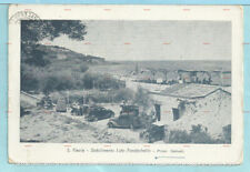 cartolina SANTA FLAVIA Stabilimento Lido Fondachello 1967 comunicazione uso CAP