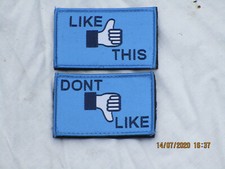 DONT LIKE & LIKE THIS, patch