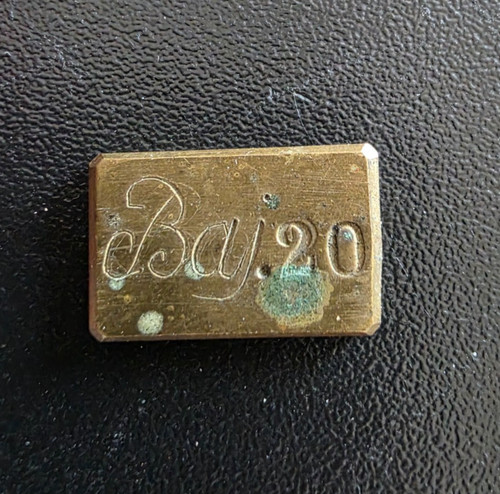 Antico peso monetale - peso, 20