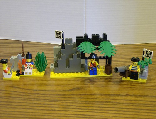 Lego 1729 pirati - lego, bay