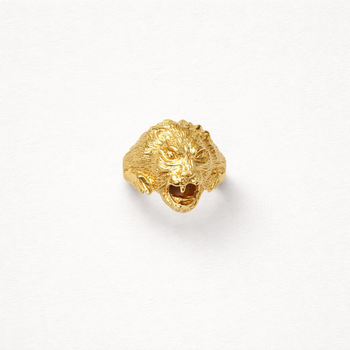 Anello testa leone - di,
