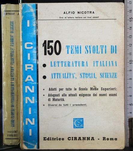 150 temi svolti - svolti, letteratura