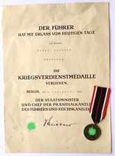 Diploma e medaglia Germania