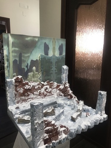 Diorama myth cloth saint - diorama,