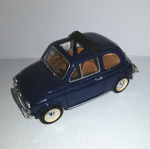 Fiat 500 cabriolet burago - fiat,