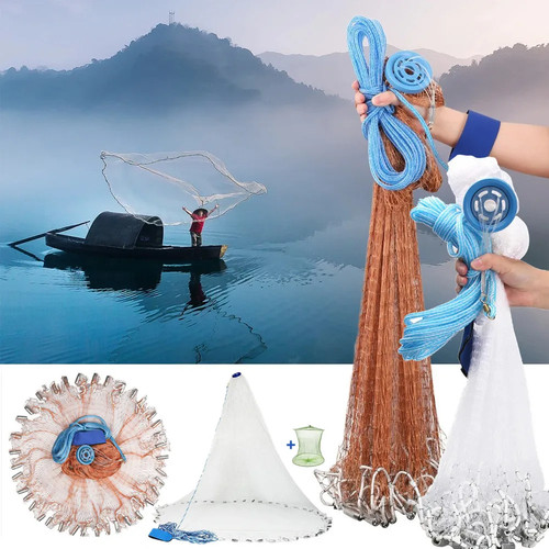 Rete pesca acqua - da,