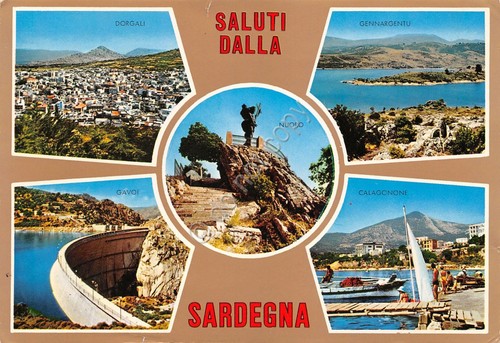 Cartolina sardegna vedute - cartolina, 5