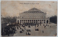 REGGIO EMILIA - TEATRO  - ANIMATA  1908