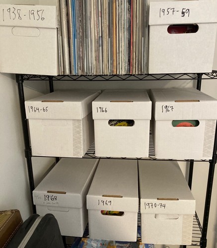 Bulk vinyl 45s unplayed - bulk, m-,