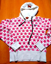 Felpa stelline cappuccio De Kuba tg S Made in Italy 100% cotone emo punk rock