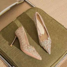Decolte Scarpe Donna 8 cm Oro
