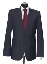 HUGO BOSS RED Giacca AerinS 52 Blu Scuro In Panno Super100