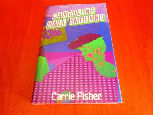 Carrie fisher cartoline - fisher,