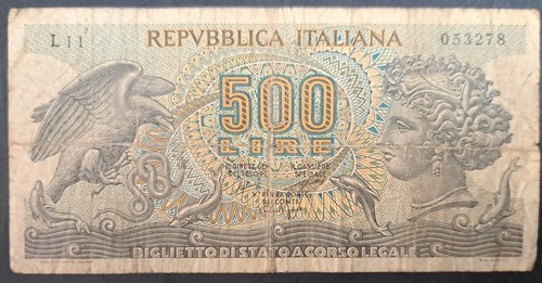 1966 italy 500 lire - 1966,