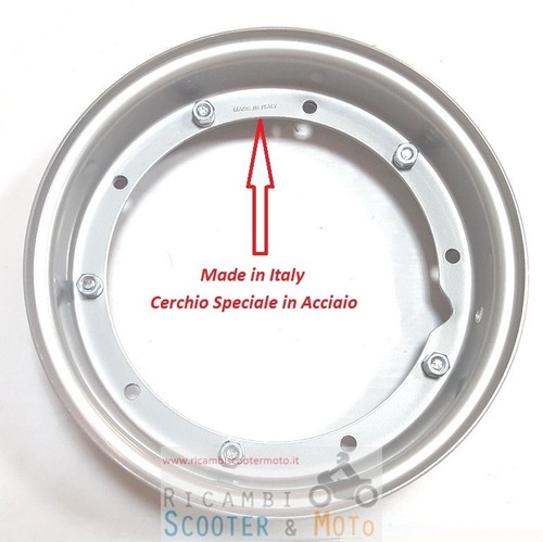 Cerchio ruota acciaio vespa - vespa, 50