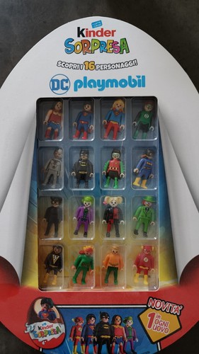 Kinder sorpresa playmobil - kinder, dc