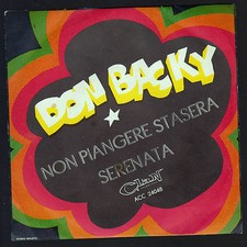 DON BACKY DISCO 45 GIRI NON