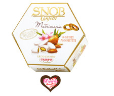 CONFETTI CRISPO SNOB BIANCO