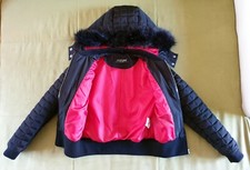 Piumino bimba nero con