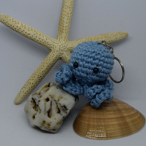 Portachiavi amigurumi forma - , di