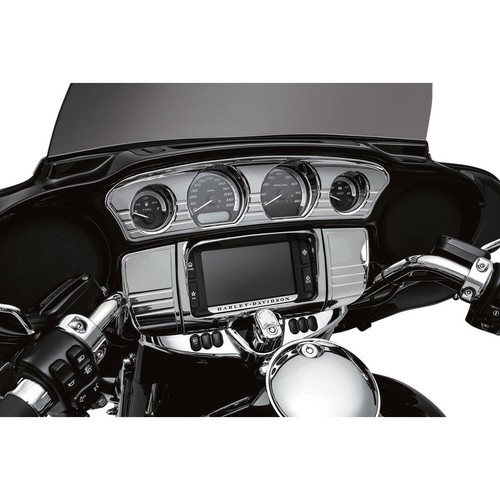 Decoro stereo cromato cornice - stereo,