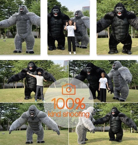Mascotte gonfiabile gorilla - gonfiabile,