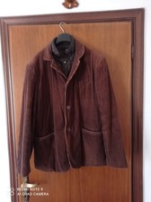 Uomo Giacca Imbottita In Velluto Usata