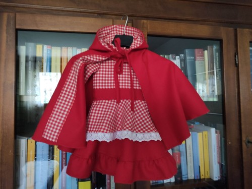 Completino cappuccetto rosso - rosso,