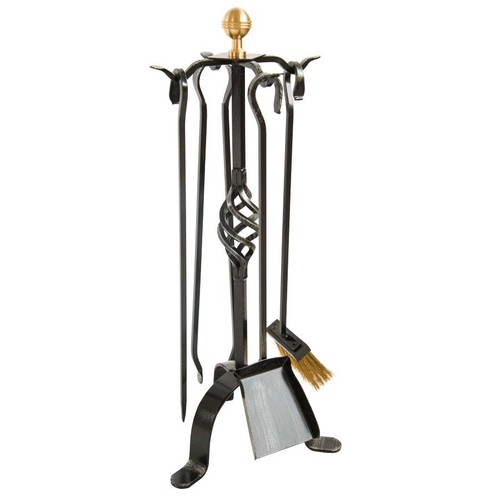 Set attrezzi camino mod - set, mod.