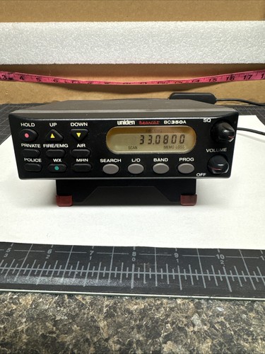 Scanner uniden bearcat bc350a - bearcat,