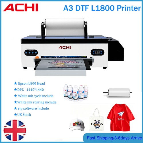 Shirt stampante achi dtf - achi,
