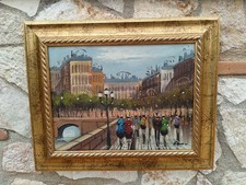 Michele Romanini ( Roma 1949) dipinto olio su tela epoca XX secolo