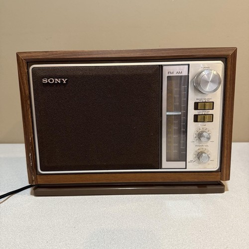 Sony vintage radio model - vintage,