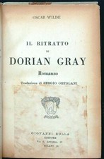 IL RITRATTO DI DORIAN GRAY WILDE OSCAR BOLLA 0000  RILEGATO