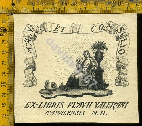 Libris antico originale a - ex,