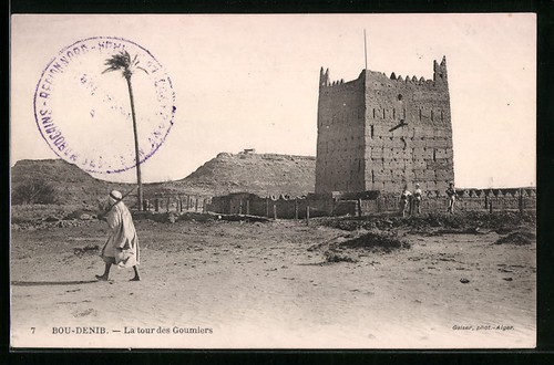 Cpa bou denib tour des - bou-denib,, la