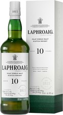 Laphroaig, Islay Single Malt Scotch Whisky 10 Years, 100% Orzo Maltato - 1 Botti