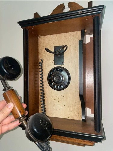 Telefono vintage parete - vintage, a