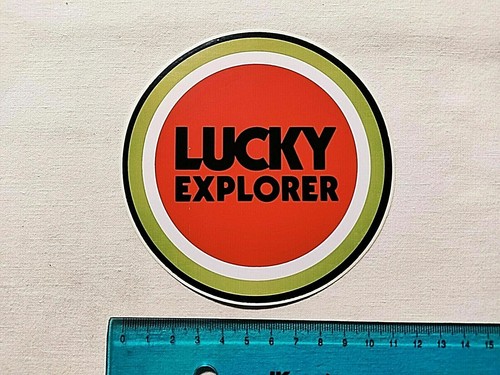 Adesivo lucky explorer strike - adesivo,