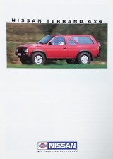 Brochure depliant Nissan