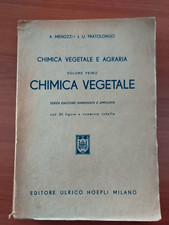 CHIMICA VEGETALE E AGRARIA di