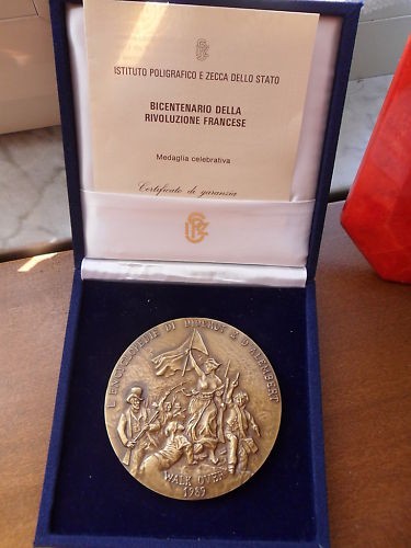 Medaglia rivoluzione francese - medaglia,