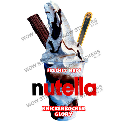 Nutella fiocco gelato - nutella,