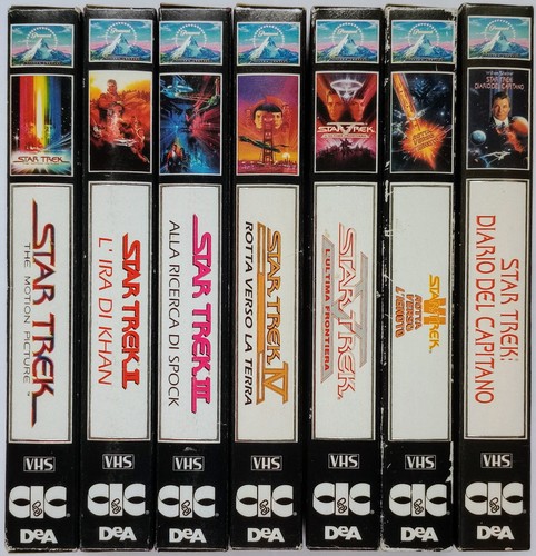 Vhs star trek - vhs,